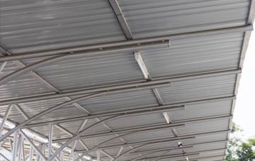 installing Lampeter Velfrey metal roofing